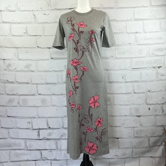 embroidered t shirt dress Embroidered Monogram T-shirt Dress